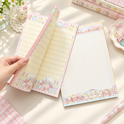 Notepad | Premium 120g Thick Paper | Kawaii Cat Collection | Extra Large-B5