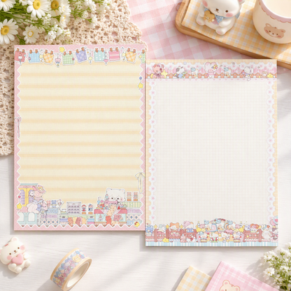 Notepad | Premium 120g Thick Paper | Kawaii Cat Collection | Extra Large-B5
