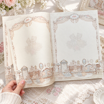 Notepads | Premium 120g Thick Paper | Teddy Bear Ball | Extra Large-B5