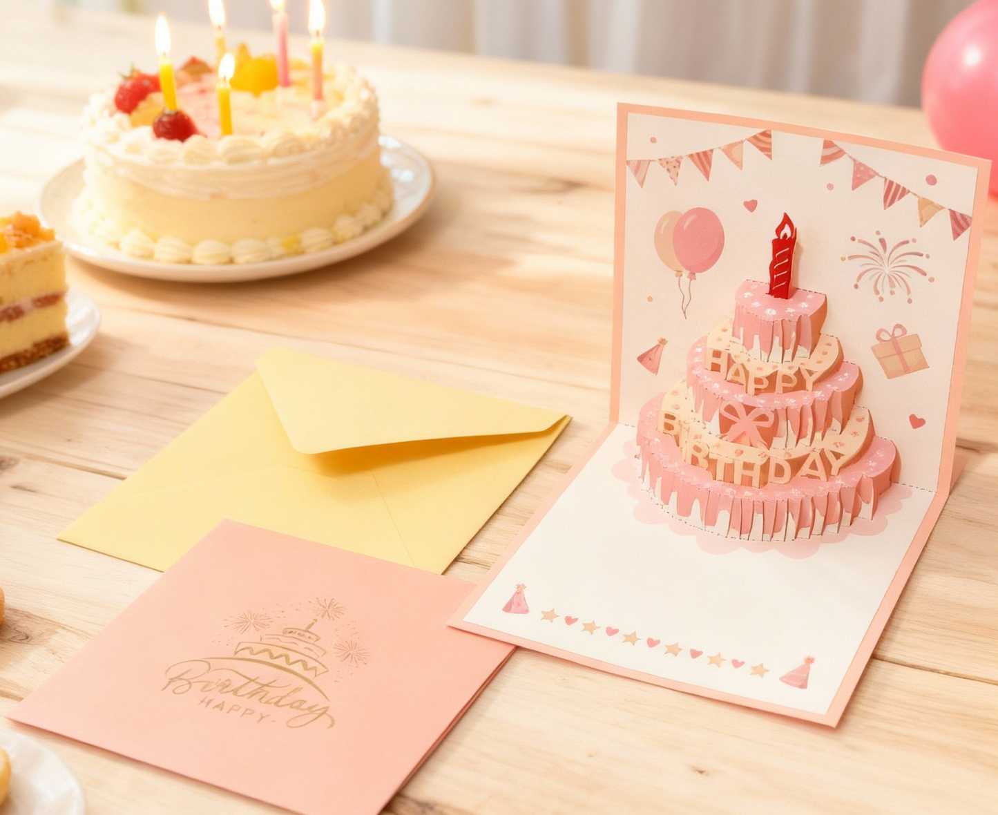 3D Pop-Up Birthday Card Stunning Paper Art Design