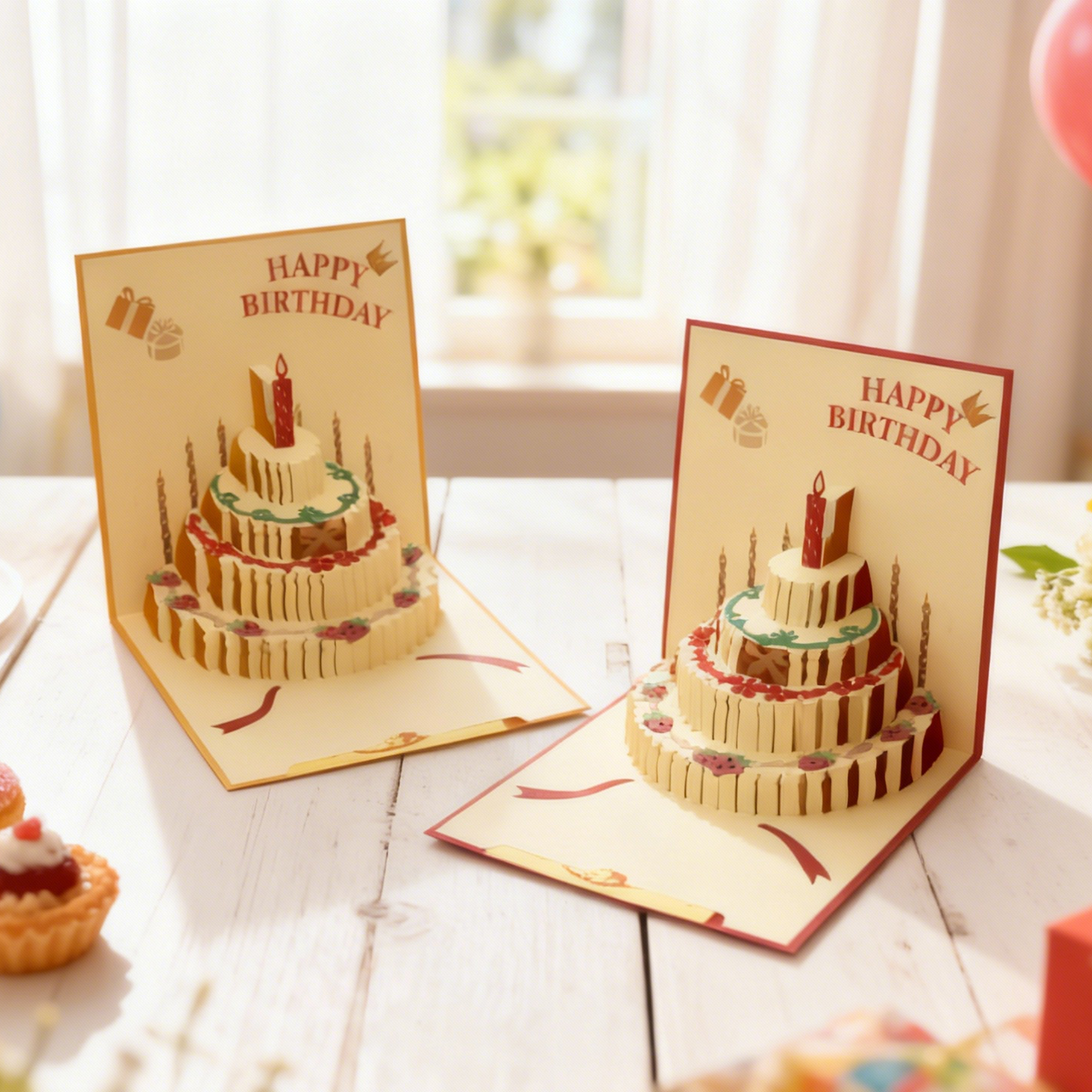 3D Pop-Up Birthday Card Stunning Paper Art Design
